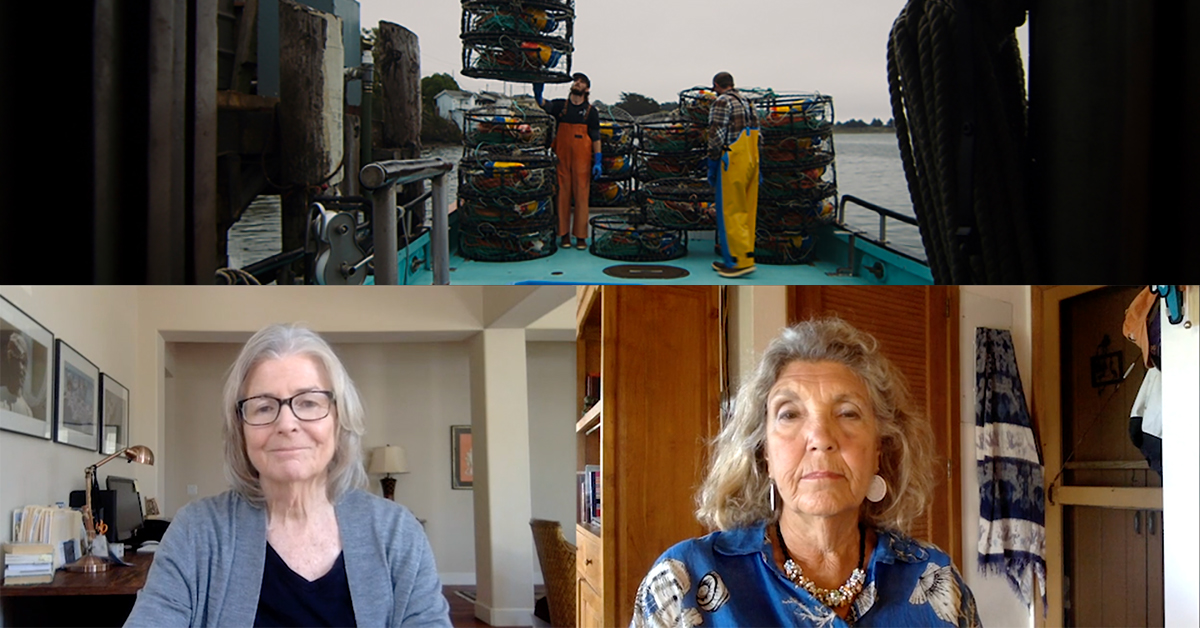 Dick Ogg Fisherman filmmakers Cynthia Abbot & Andrea Leland streaming interview for SDFF 2020
