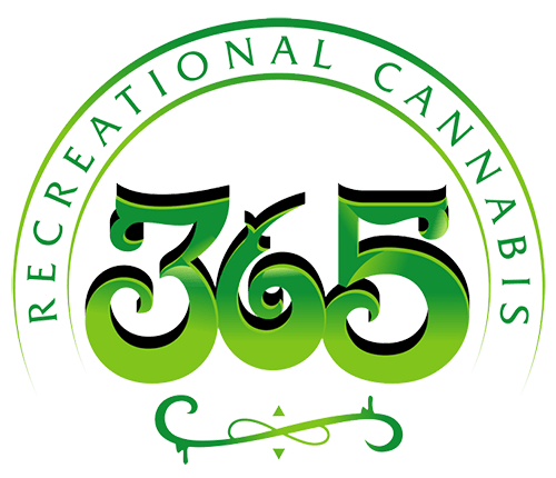 SDFF Community Partner 365 Recreational Cannabis logo, links to https://www.365recreational.com, for Home and Partner pages