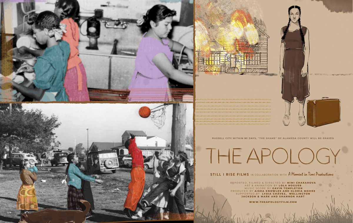 Mimi Chakarova's new feature, The Apology, examines racist 60s Era Bay Area relocation policy & reparations. The doc has spurred the Alameda Board of Supervisors to pass an official apology, which recognizes their role in the racist destruction of this community.